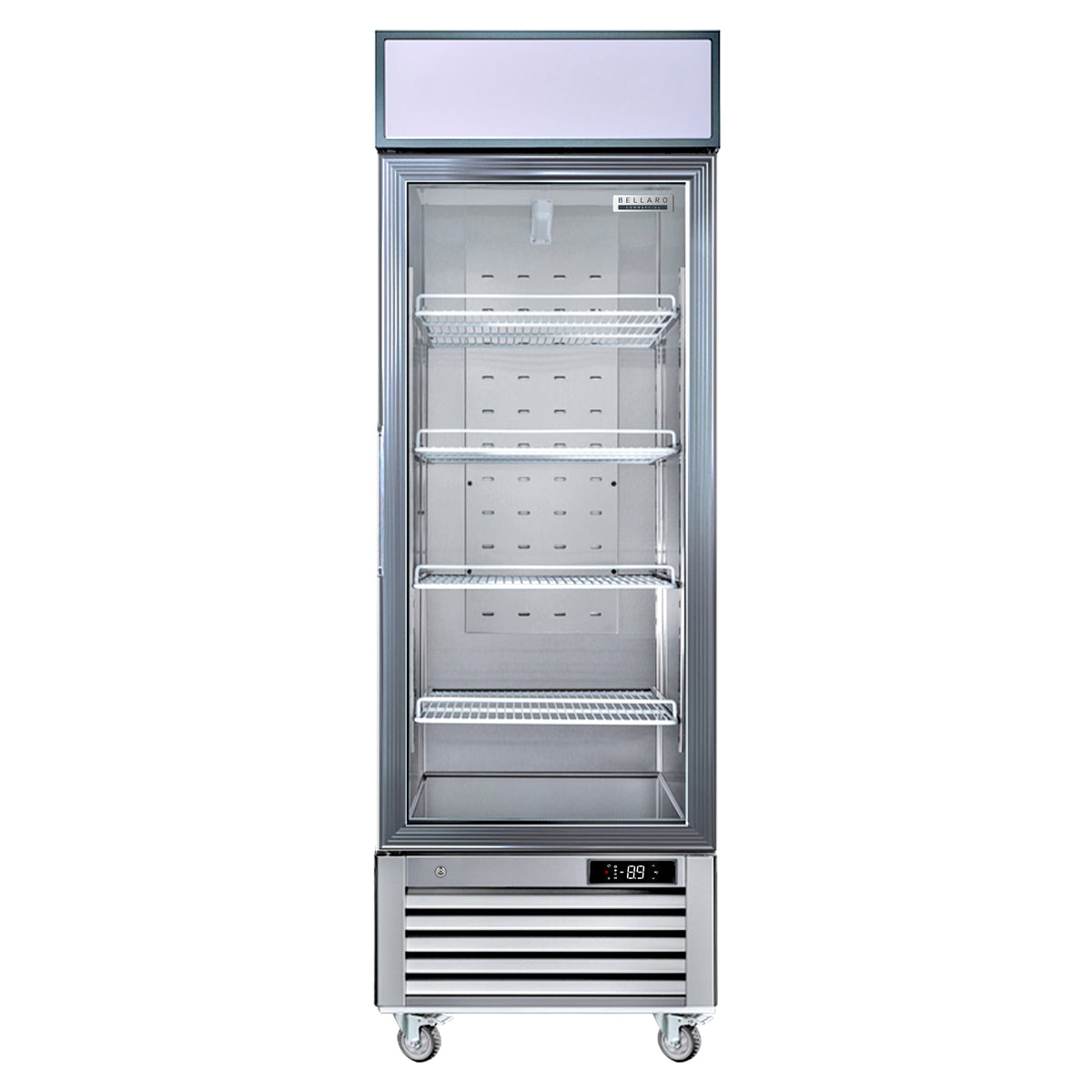 Bellaro Commercial 68.6 cm 651.3 L Convertible Glass Door Merchandiser