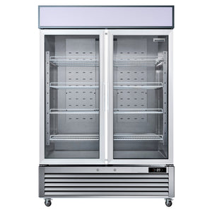 Bellaro Commercial 139.7 cm 1,387.5 L Convertible Glass Door Merchandiser