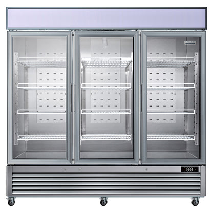 Bellaro Commercial 208.3 cm 2,038.8 L Convertible Glass Door Merchandiser