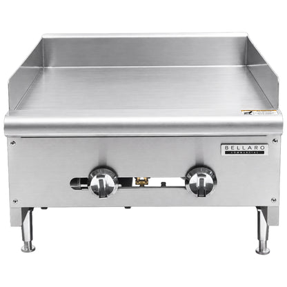 Bellaro Commercial 60.95 cm Commercial Gas Thermostat Griddle