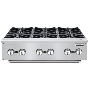 Bellaro Commercial 6 Burner Gas Hotplate