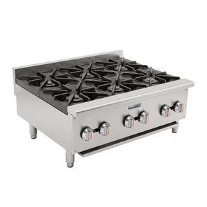 Bellaro Commercial 6 Burner Gas Hotplate
