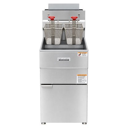 Bellaro Commercial 90,000 BTU Gas Fryer