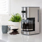 Bellaro 12 Cup Coffeemaker, Gray and Stainless Steel