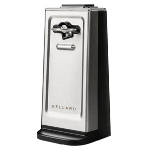 Bellaro Smooth-Edge Electric Can Opener, Black/Stainless