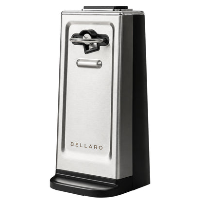 Bellaro Smooth-Edge Electric Can Opener, Black/Stainless
