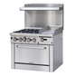 Bellaro Commercial Gas Range with 30.45 cm Griddle and Oven