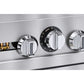 Bellaro Commercial 6 Burner Gas Range with 60.95 cm Griddle
