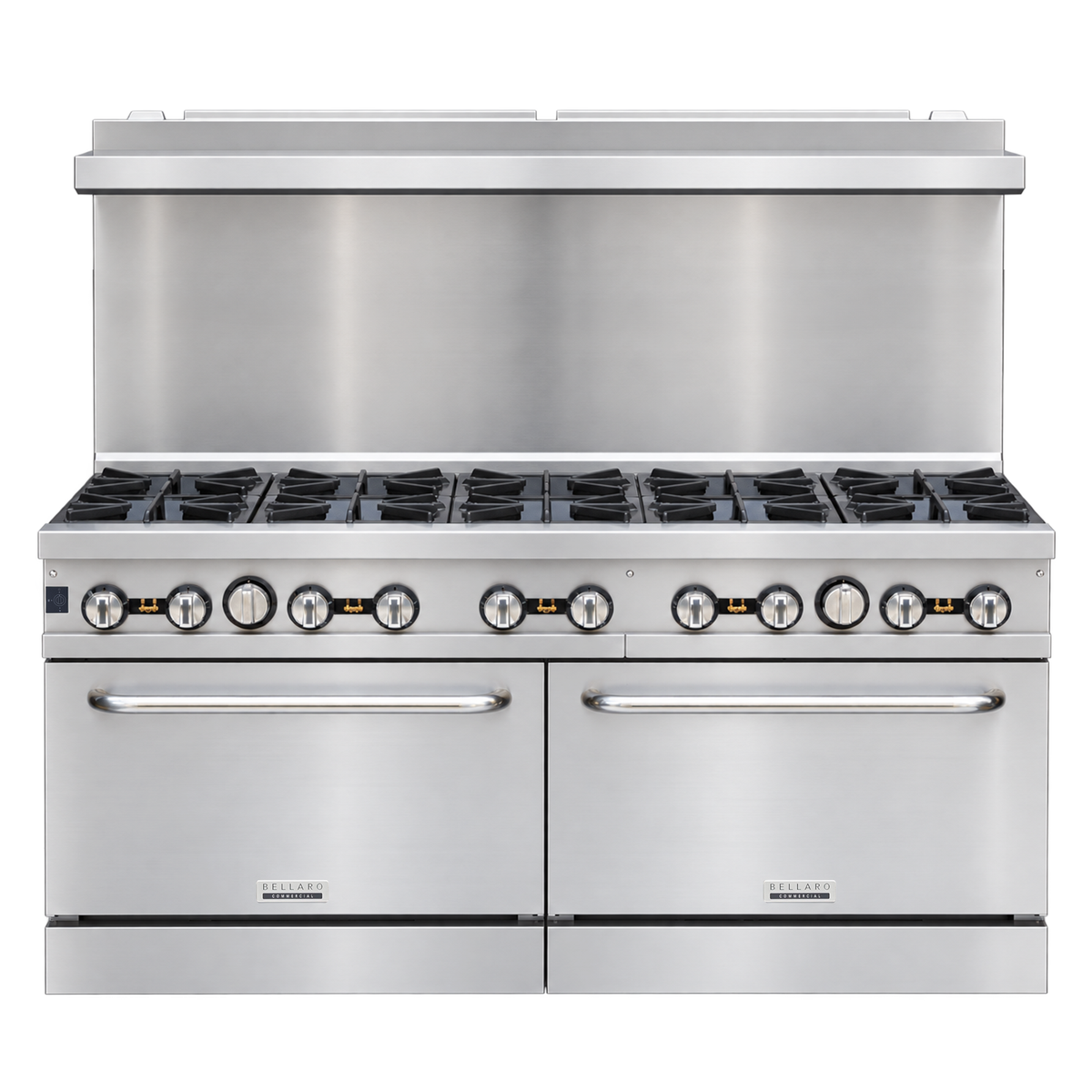 Bellaro Commercial 10 Burner Gas Range with Oven