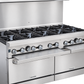 Bellaro Commercial 10 Burner Gas Range with Oven