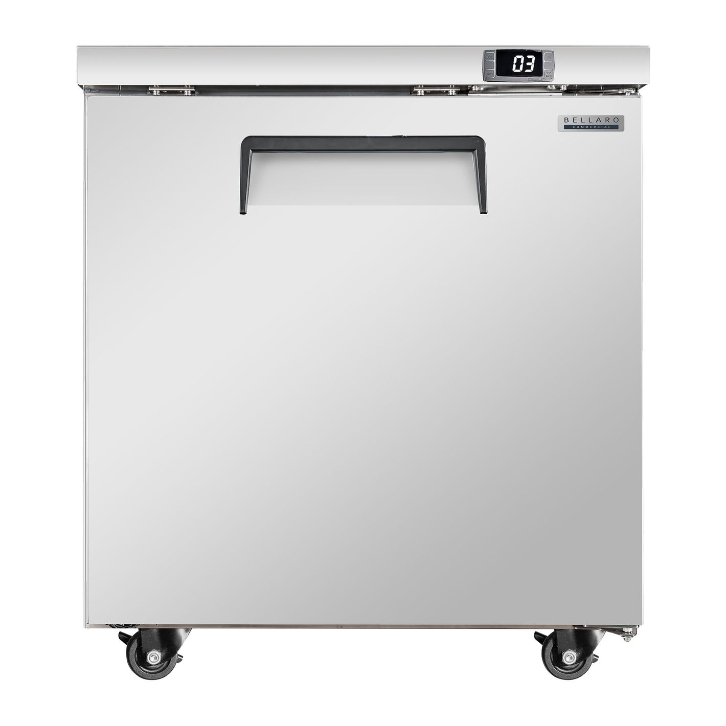 Bellaro Commercial 203.9 L Stainless Steel Undercounter Commercial Freezer/Refrigerator