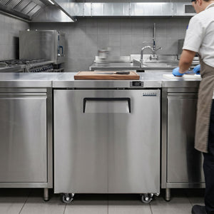 Bellaro Commercial 203.9 L Stainless Steel Undercounter Commercial Freezer/Refrigerator