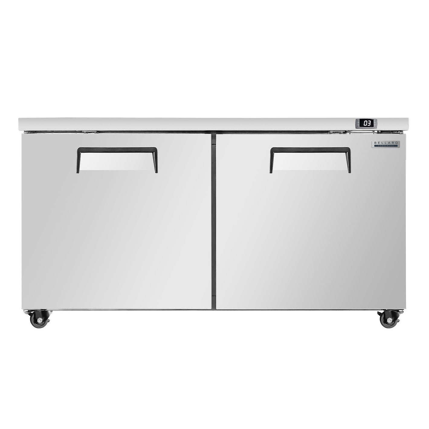 Bellaro Commercial 356.8 L Stainless Steel Undercounter Freezer/Refrigerator