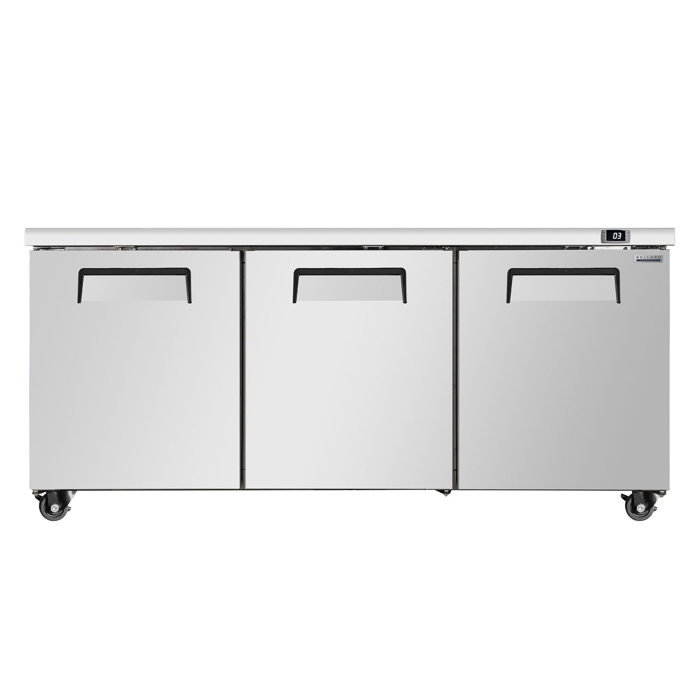 Bellaro Commercial 549.3 L Stainless Steel Undercounter Freezer/Refrigerator