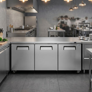 Bellaro Commercial 549.3 L Stainless Steel Undercounter Freezer/Refrigerator
