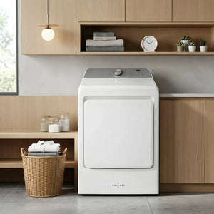 Bellaro 7.5 Cu. Ft. Electric Dryer, White