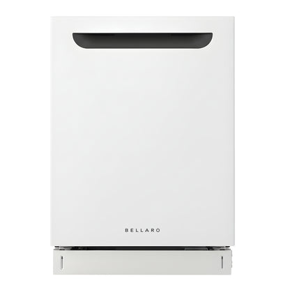 Bellaro 60.95 cm  Built-In Dishwasher with 49 dBA, White