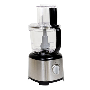 Bellaro 11-Cup Food Processor, Black/Stainless Steel