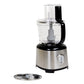 Bellaro 11-Cup Food Processor, Black/Stainless Steel