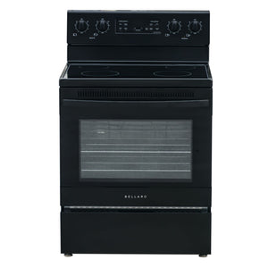 Bellaro 30 in. 5.0 cu. ft. Rear Control Electric Range, Black