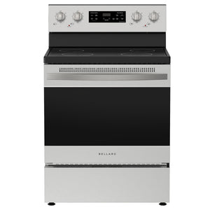Bellaro 30 in. 5.0 cu. ft. Rear Control Electric Range, Stainless Steel