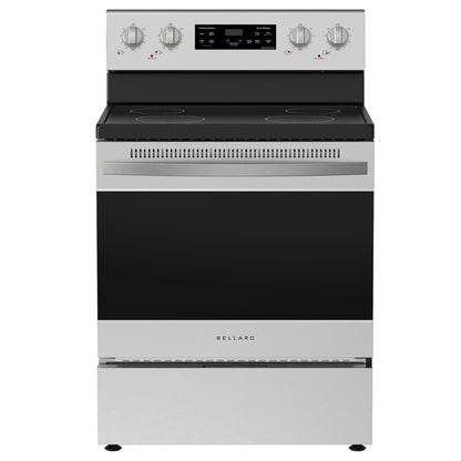 Bellaro 30 in. 5.0 cu. ft. Rear Control Electric Range, Stainless Steel