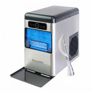 Bellaro Crunchy Chewable Nugget Ice Maker, Stainless Stee