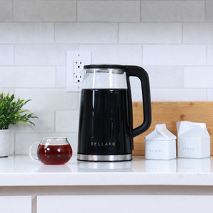 Bellaro 1.7 L Glass Electric Kettle with Touch Controls