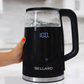 Bellaro 1.7 L Glass Electric Kettle with Touch Controls