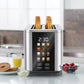 Bellaro 4-Slice Long Slot Toaster, Touchscreen, Stainless Steel