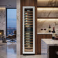 Bellaro 111-Bottle Dual-Zone Wine Fridge in Black